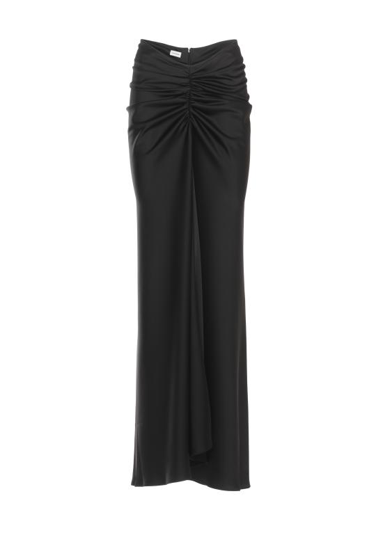 26SS 안다마네 롱 스커트 T190347A TNP229999 Black