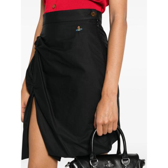 26FW 비비안웨스트우드 숏 스커트 1K010025 W009Q N401 BLACK - VIVIENNE WESTWOOD