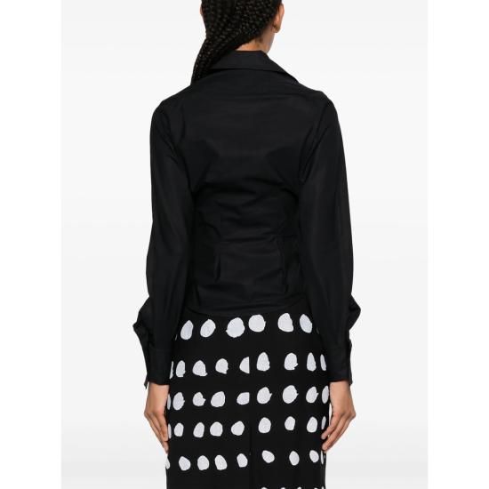 26FW 비비안웨스트우드 드렁큰 셔츠 1501000C W009Q N401 BLACK - VIVIENNE WESTWOOD