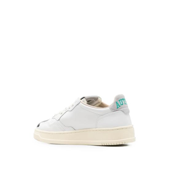 26FW 오트리 메달리스트 로우 레더 스니커즈 AULW HJ01 WHITE - AUTRY