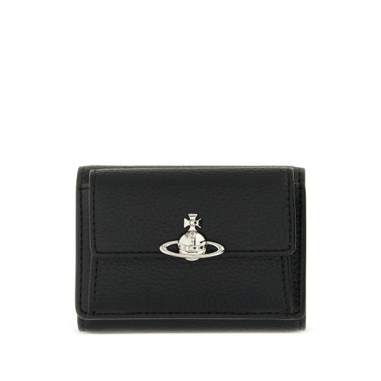 26FW 비비안웨스트우드 ORB 로고 스몰 월렛 5115002TW S000D N403 BLACK