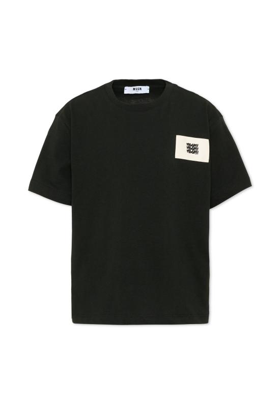 26SS [키즈] 엠에스지엠 티셔츠 S6MSJBTH226 MS040 BLACK