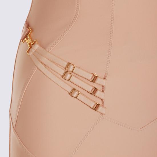 26SS 엘리자베타프랜치 미디 원피스 AB87061E2 EA1 NUDE - ELISABETTA FRANCHI