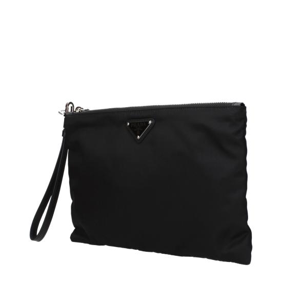  프라다 리나일론 앤 사피아노 레더 파우치 2NH0062DMHF0002 - PRADA
