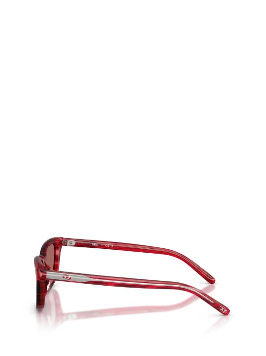 26FW 디젤 선글라스 DL2012U 203869 STRIATED RED - DIESEL