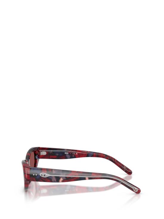26FW 디젤 선글라스 DL2010U 204075 RED HAVANA - DIESEL