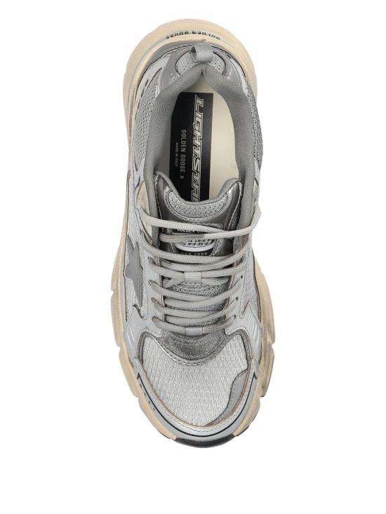26SS 골든구스 라이트스타 스니커즈 GWF00724 F007843 60320 60320 GREY SILVER BLACK - GOLDEN GOOSE