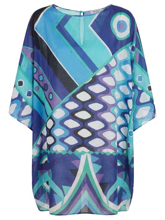 26SS 푸찌 비치용품 6HRL21 6H844 021 TURQUOISE BLUE