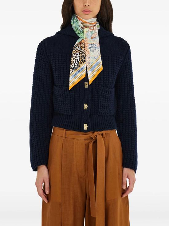 26FW 살바토레 페라가모 머플러/스카프 321280 0795099 ORANGE PATTERNED LIGHT PASTEL - SALVATORE FERRAGAMO