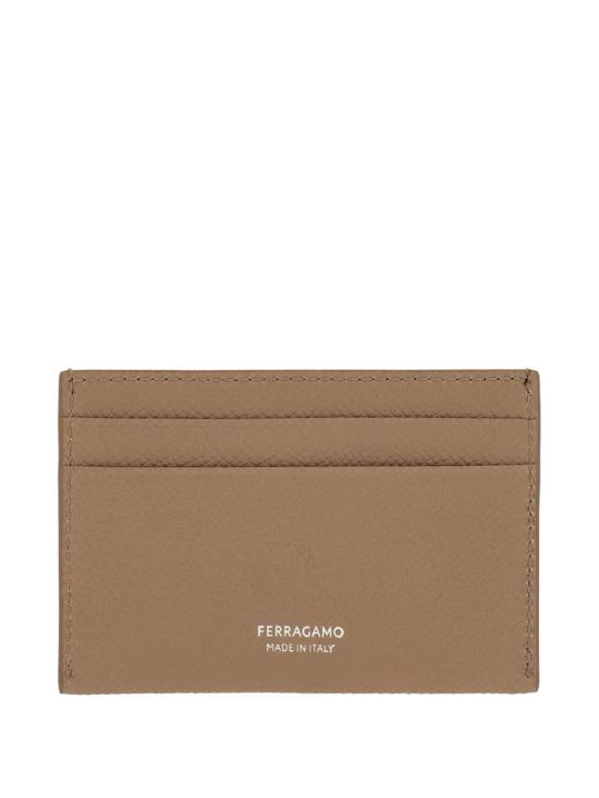 26FW 살바토레 페라가모 간치니 카드지갑 220007 0795515 TAUPE GREY - SALVATORE FERRAGAMO
