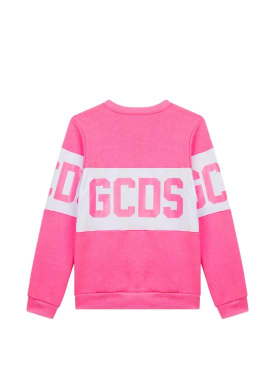 26SS [키즈] 지씨디에스 캐시미어 니트 Z0UJQE584F004 566A FUCHSIA FLUO WHITE - GCDS