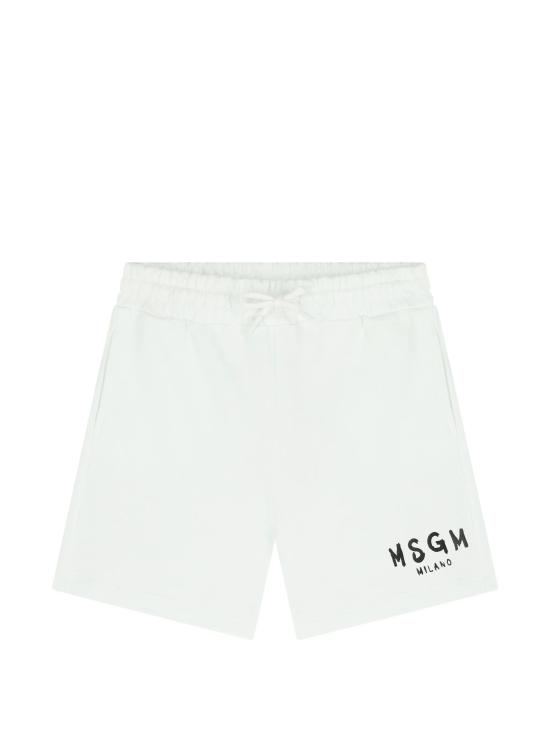 26SS [키즈] 엠에스지엠 쇼츠/버뮤다 S6MSJUBE018 001 BIANCO