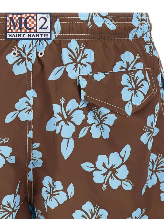 26SS 세인트바쓰 숏팬츠 LIG000108496LLIGHTING TIKI HIBISCUS 1830 - MC2 SAINT BARTH