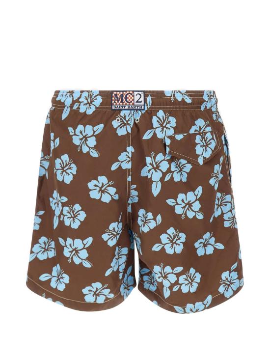 26SS 세인트바쓰 숏팬츠 LIG000108496LLIGHTING TIKI HIBISCUS 1830 - MC2 SAINT BARTH