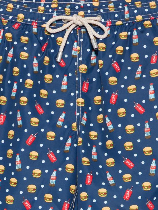26SS 세인트바쓰 숏팬츠 LIG000302611LLIGHTING HAMBURGER AND COLA 61 - MC2 SAINT BARTH