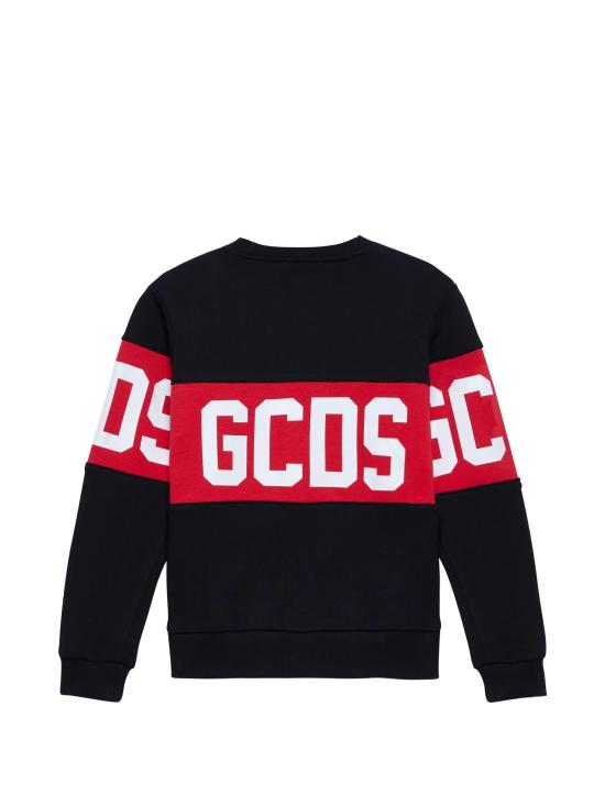 26SS [키즈] 지씨디에스 캐시미어 니트 Z0UJQE584F004 999R BLACK RED - GCDS