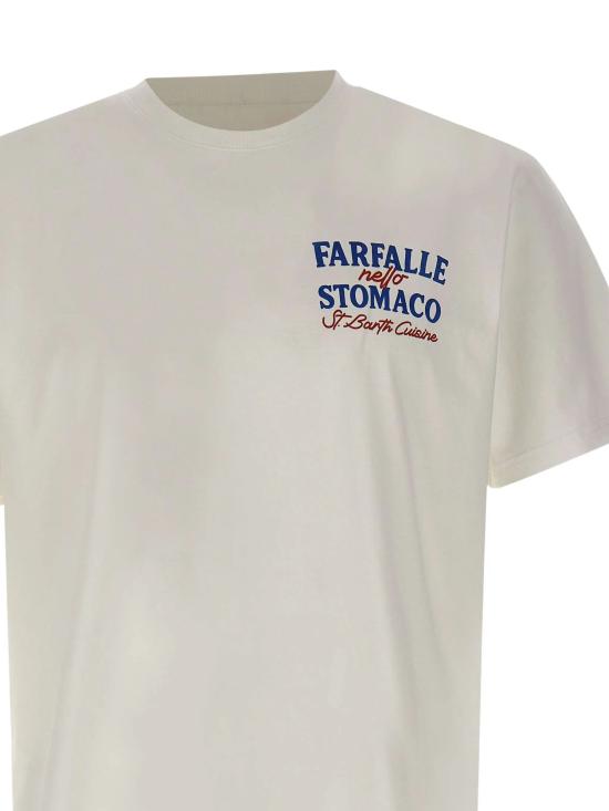 26SS 세인트바쓰 반팔 티셔츠 PRL000202006LPORTLAND FARFALLE STOMACO 01N - MC2 SAINT BARTH