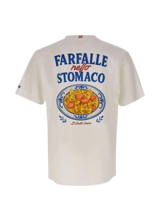26SS 세인트바쓰 반팔 티셔츠 PRL000202006LPORTLAND FARFALLE STOMACO 01N - MC2 SAINT BARTH
