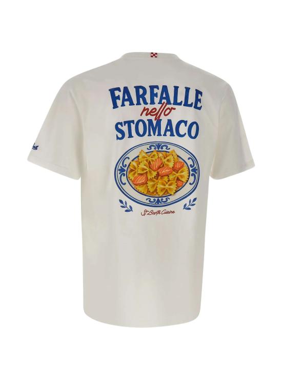 26SS 세인트바쓰 반팔 티셔츠 PRL000202006LPORTLAND FARFALLE STOMACO 01N - MC2 SAINT BARTH