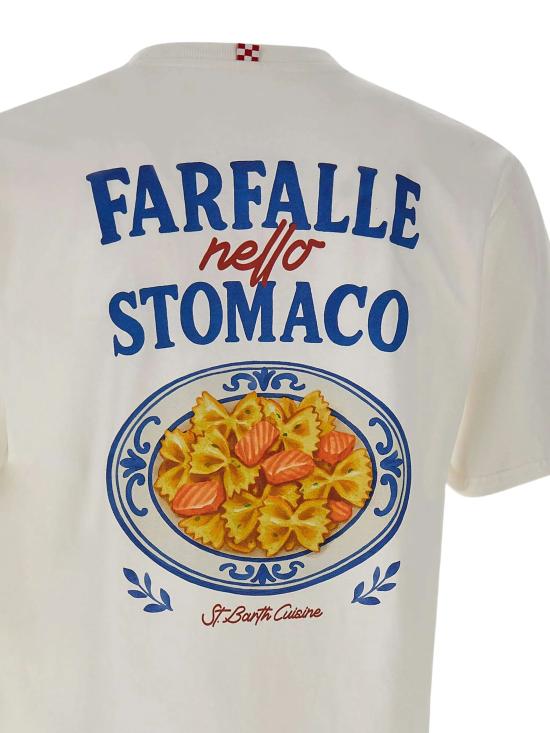 26SS 세인트바쓰 반팔 티셔츠 PRL000202006LPORTLAND FARFALLE STOMACO 01N - MC2 SAINT BARTH