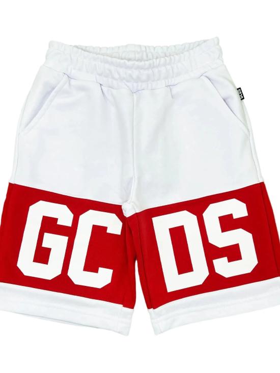 26SS [키즈] 지씨디에스 쇼츠/버뮤다 Z0UJQL589F004 100B OPTIC WHITE BLACK - GCDS