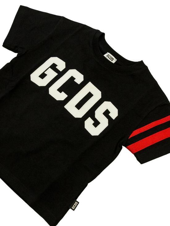 26SS [키즈] 지씨디에스 티셔츠 Z0UJQC592J105 999R BLACK RED - GCDS