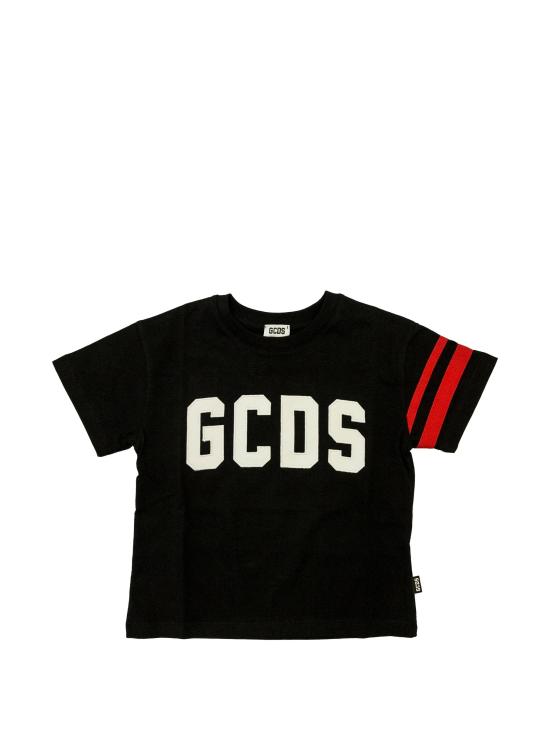 26SS [키즈] 지씨디에스 티셔츠 Z0UJQC592J105 999R BLACK RED