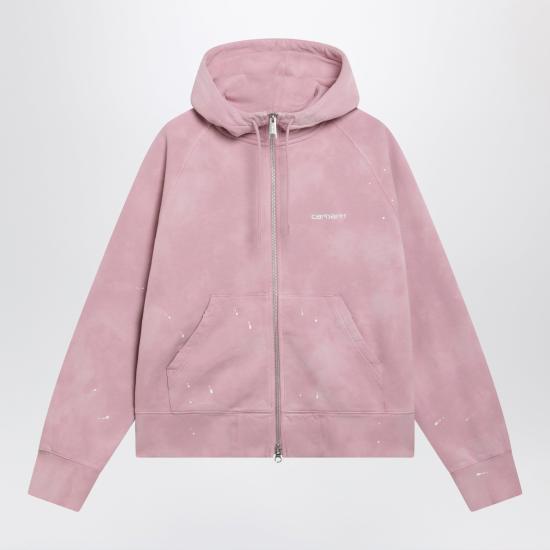 26FW 칼하트 WIP 후드 티셔츠 I036842CO Pink