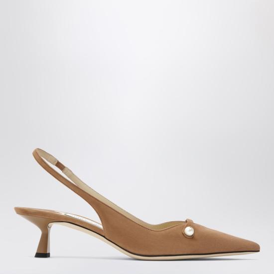 26FW 지미추 힐/펌프스 AMITA45SUE Brown
