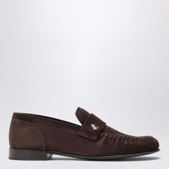 26FW 지미추 로퍼 ELLISLOAFERFSUE Brown
