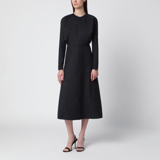 26FW 빅토리아 베컴 롱 원피스 1124WDR005231FWO Grey