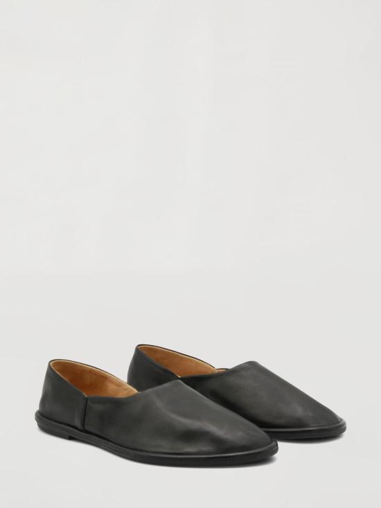 26SS 더로우 플랫 슈즈 F1236 N60 BLK BLACK DOM - THE ROW
