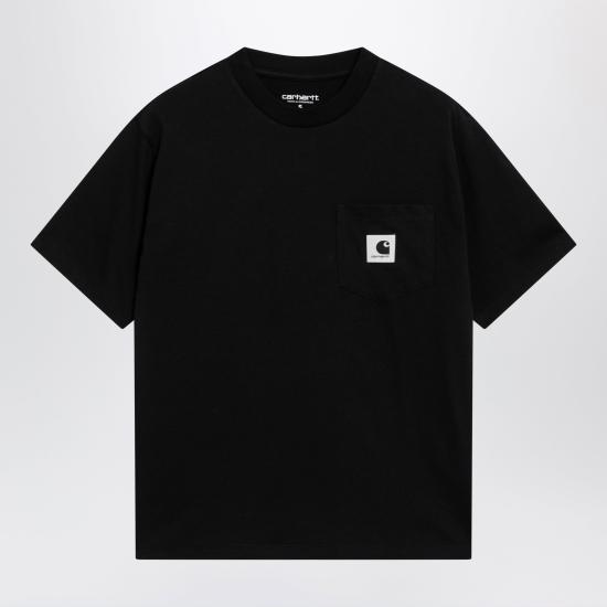 26FW 칼하트 WIP 포켓 티셔츠 I032215CO Black