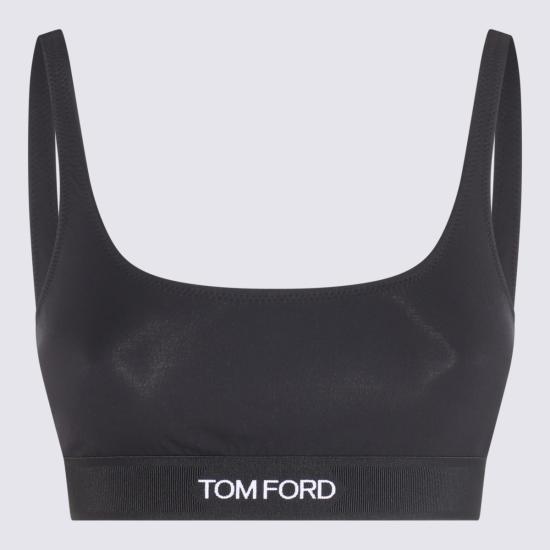 26FW 톰포드 트레이닝 티셔츠 BRJ016 JEX011NAA BLACK - TOMFORD