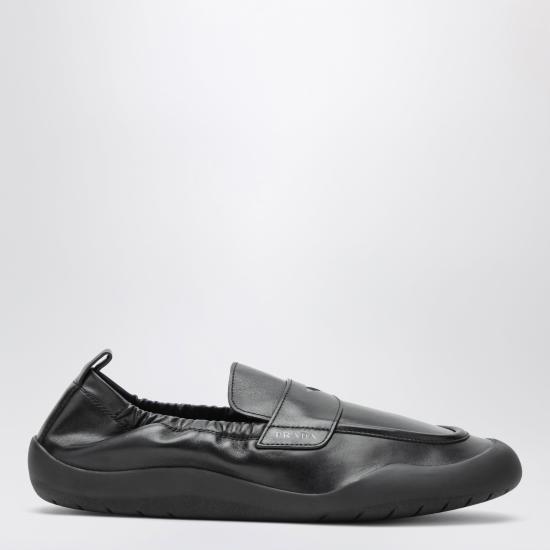 26FW 프라다 스피드락 레더 페니 로퍼 2DE161G000070 Black