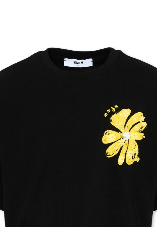 26SS [키즈] 엠에스지엠 티셔츠 S6MSJGTH106 110 BLACK - MSGM