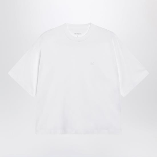 26FW 칼하트 WIP 숏슬리브 체스터 티셔츠 I030656CO White
