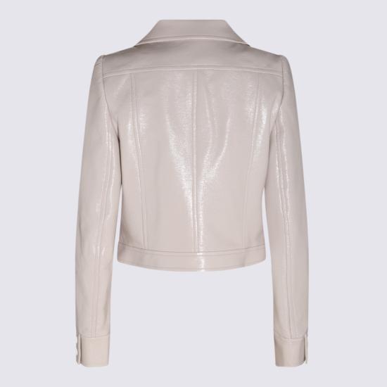 26FW 쿠레쥬 가죽 자켓 PERCBL005 VY00149100 MASTIC GREY - COURREGES