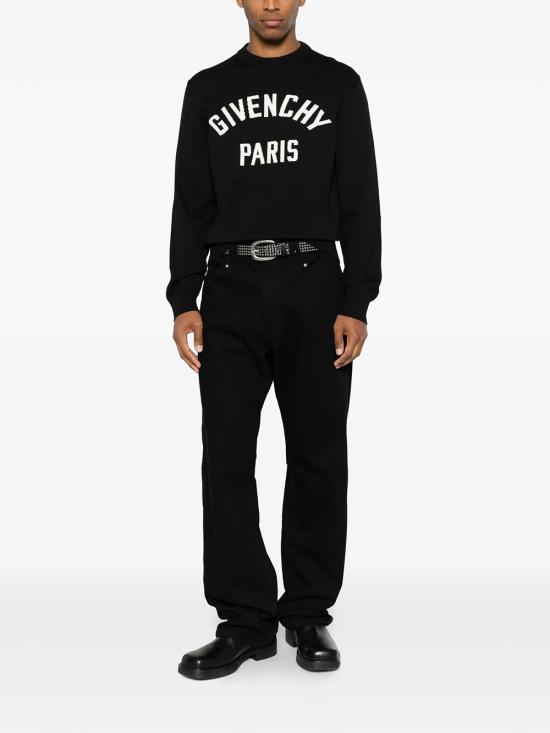 26FW 지방시 스웨터 BM90X94YQP 001 BLACK - GIVENCHY