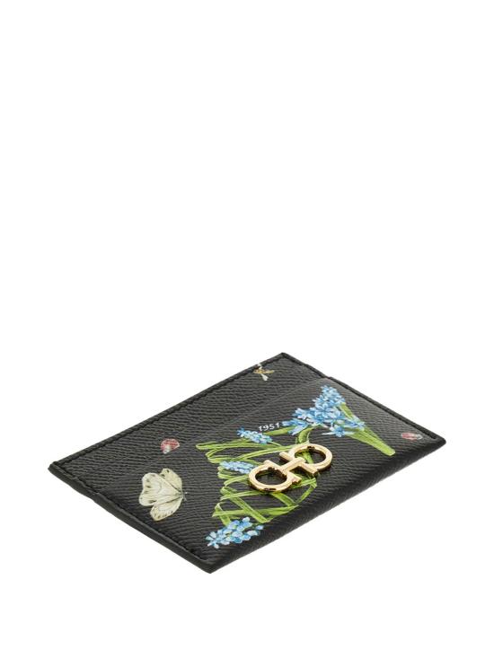 26FW 살바토레 페라가모 간치니 카드지갑 220007 0796639 NERO - SALVATORE FERRAGAMO