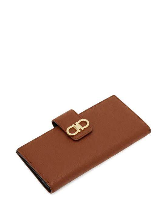 26FW 살바토레 페라가모 지갑 221157 0795521 CHESTNUT - SALVATORE FERRAGAMO
