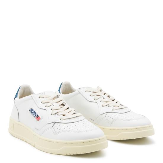 26FW 오트리 메달리스트 로우 스니커즈 AULM LL29 WHITE MALBLUE - AUTRY