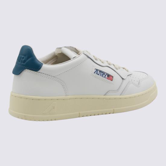 26FW 오트리 메달리스트 로우 스니커즈 AULM LL29 WHITE MALBLUE - AUTRY