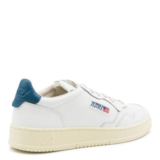 26FW 오트리 메달리스트 로우 스니커즈 AULM LL29 WHITE MALBLUE - AUTRY