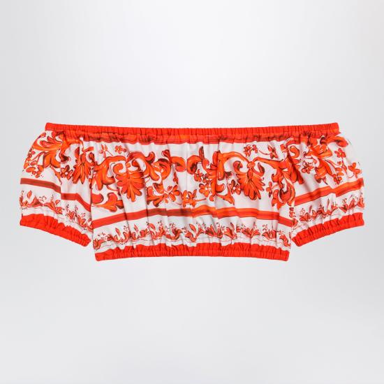 26FW 돌체앤가바나 반팔 티셔츠 F755RTGDDRL Orange - DOLCE & GABBANA