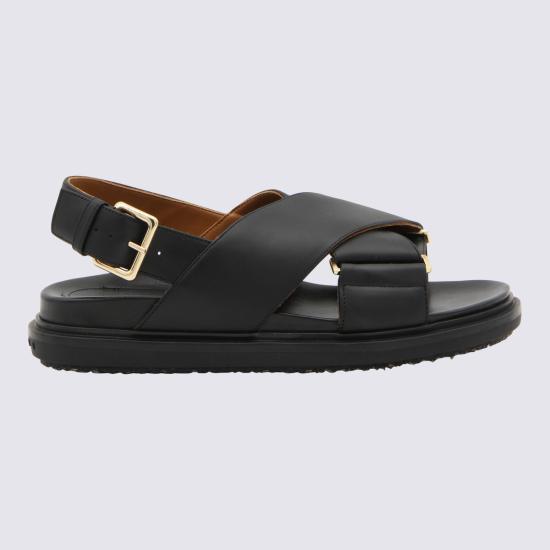 26FW 마르니 샌들 FBMS015701 P361400N99 BLACK - MARNI
