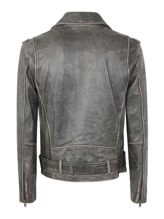 26SS 골든구스 바이커 자켓 GMP00297 P00064790100 BLACK - GOLDEN GOOSE