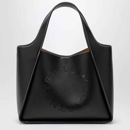 26FW 스텔라 맥카트니 로고 크로스바디 토트백 513860WP0057 Black