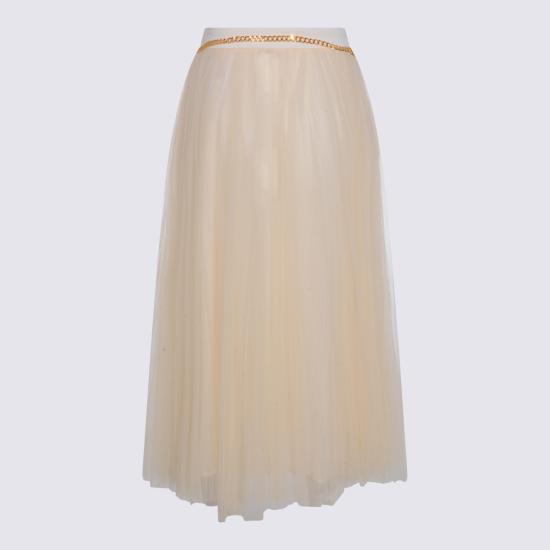 25FW 엘리자베타프랜치 롱 스커트 GO15057E2 DZ9 MILK - ELISABETTA FRANCHI