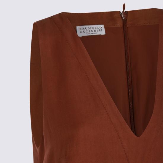26SS 브루넬로 쿠치넬리 롱 원피스 MH126A4812 C4182 - BRUNELLO CUCINELLI